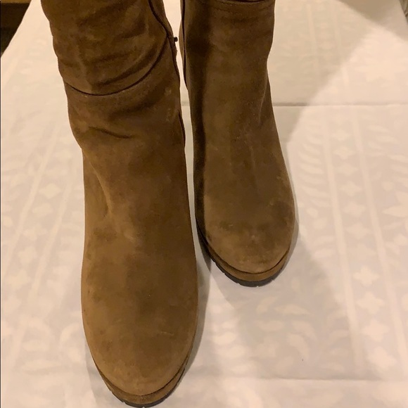Prada Brown Suede Boots - Picture 3 of 8